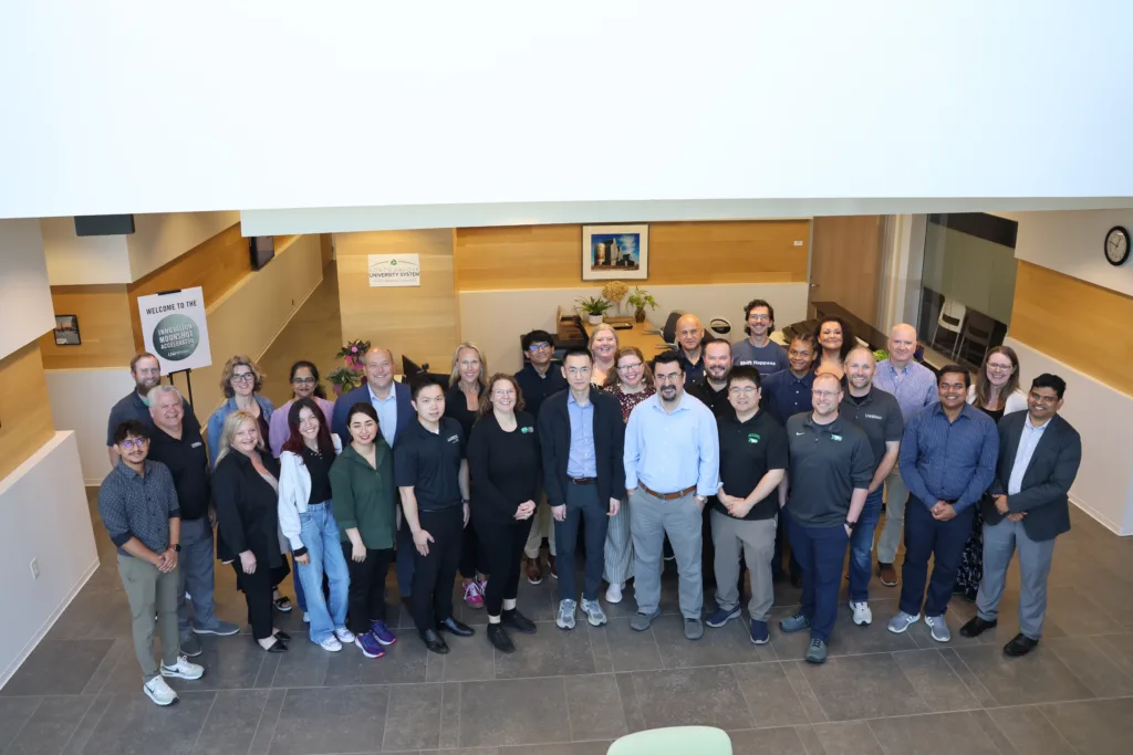 The Innovation Moonshot faculty teams and mentors from the CFI staff and ND SBDC staff.